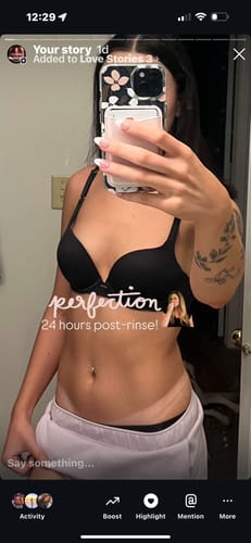 Customer photo review of Senza Sole 14 - Professional Solution