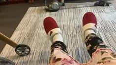 Customer photo review of PLUSH SHERPA SLIPPERS - 50% OFF