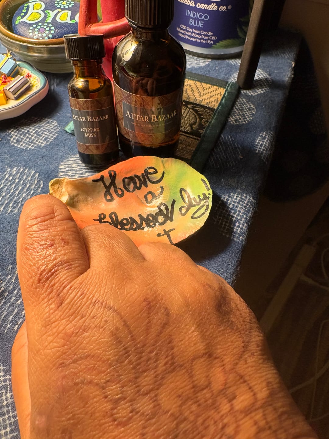 Customer photo review of Egyptian Musk Fragrance Oil