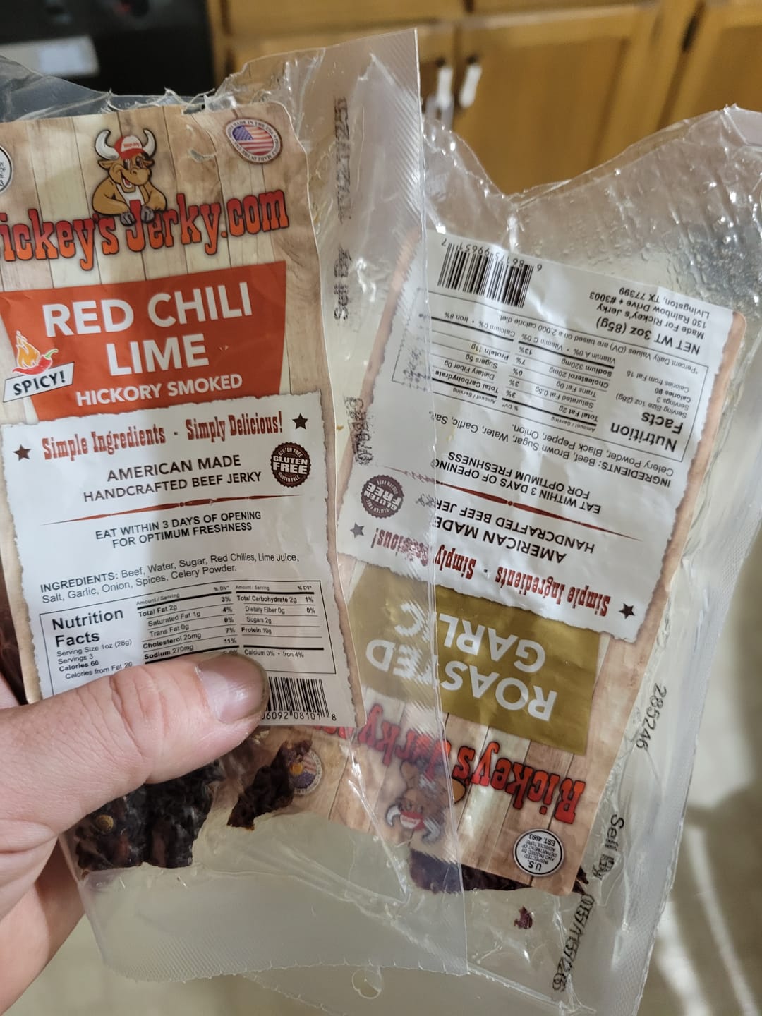 Customer photo review of 6 PACK BEEF BUNDLE (you pick the flavors)