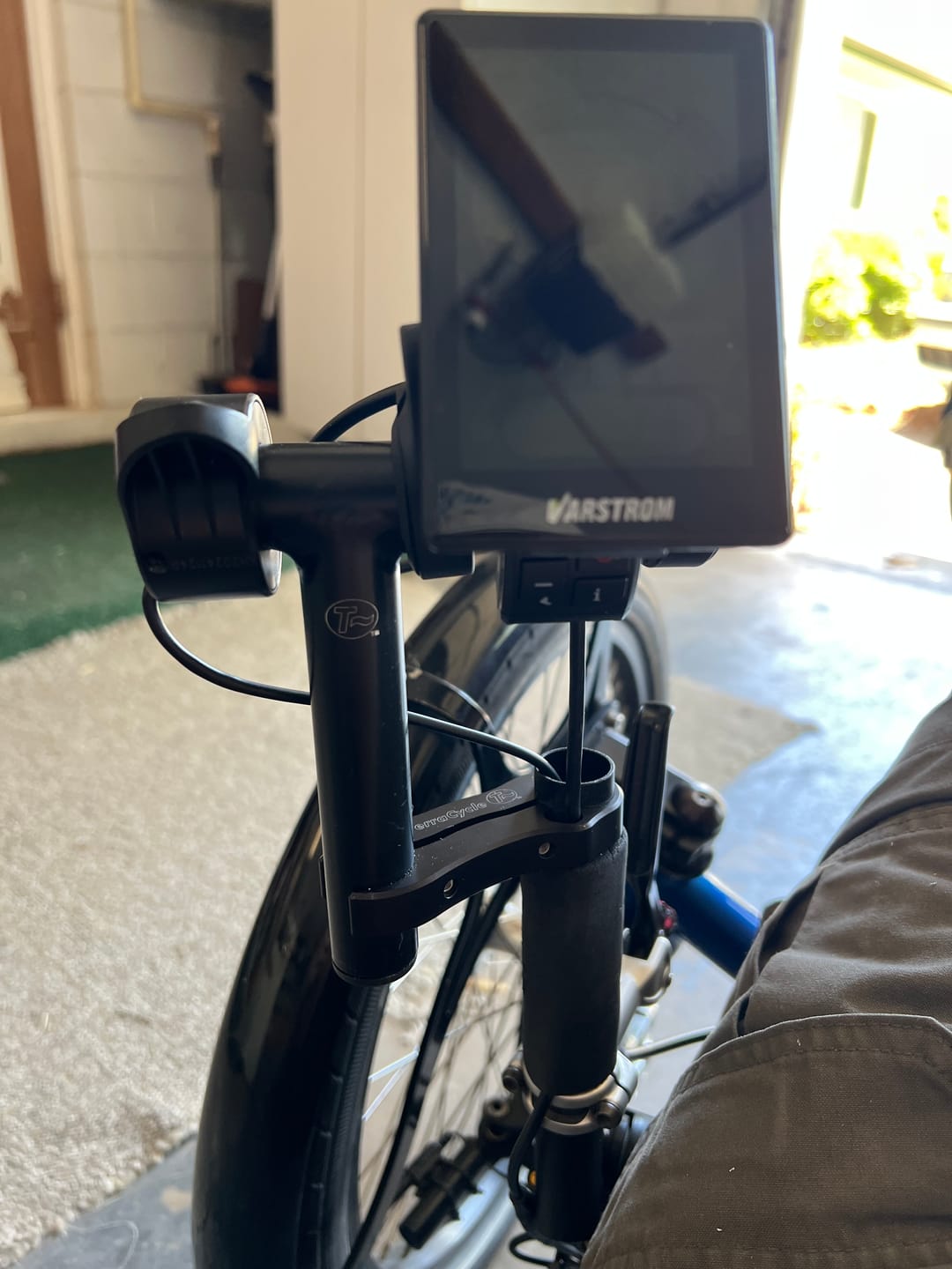 Customer photo review of Bar End Shifter Mount