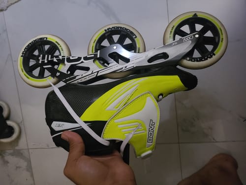 Customer photo review of Jet 195mm Inline Skate Boots