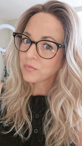 Customer photo review of [PRE-ORDER] JBEXTENSION 18 Inches Mix Blonde Pre-Cut Snowflake Lace Frontlace Glueless Wig TERESA BLONDE【PERMATEASE】