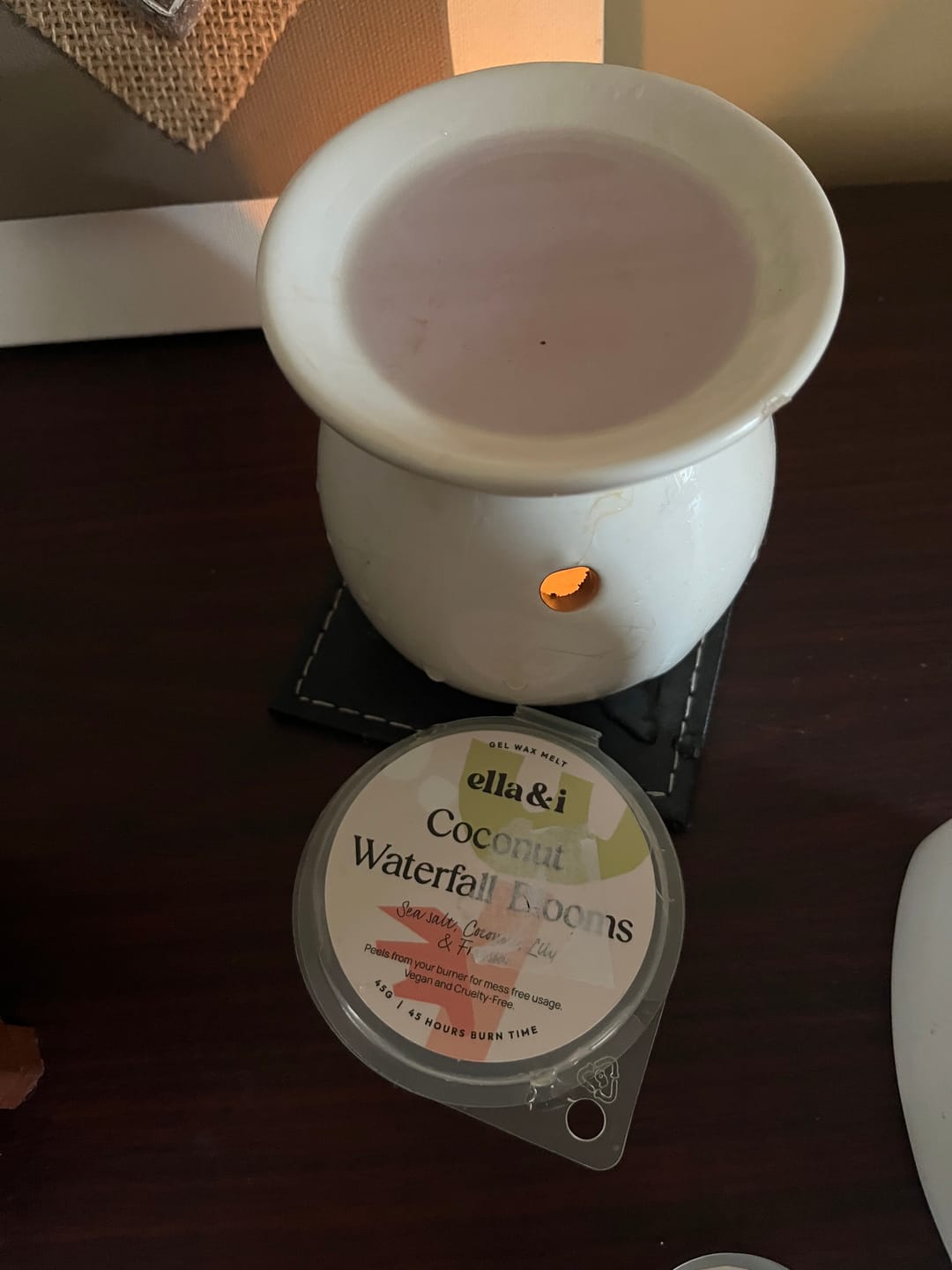 Customer photo review of Coconut & Waterfall Blooms Gel Melt