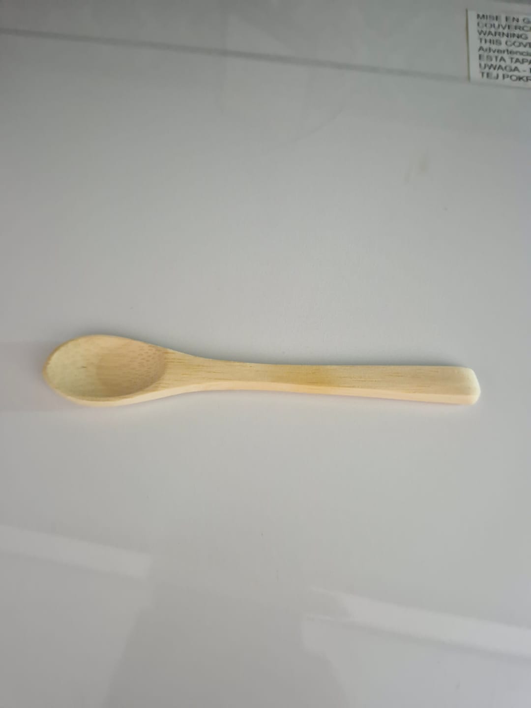 Customer photo review of Cuchara Medidora Bambú 1g