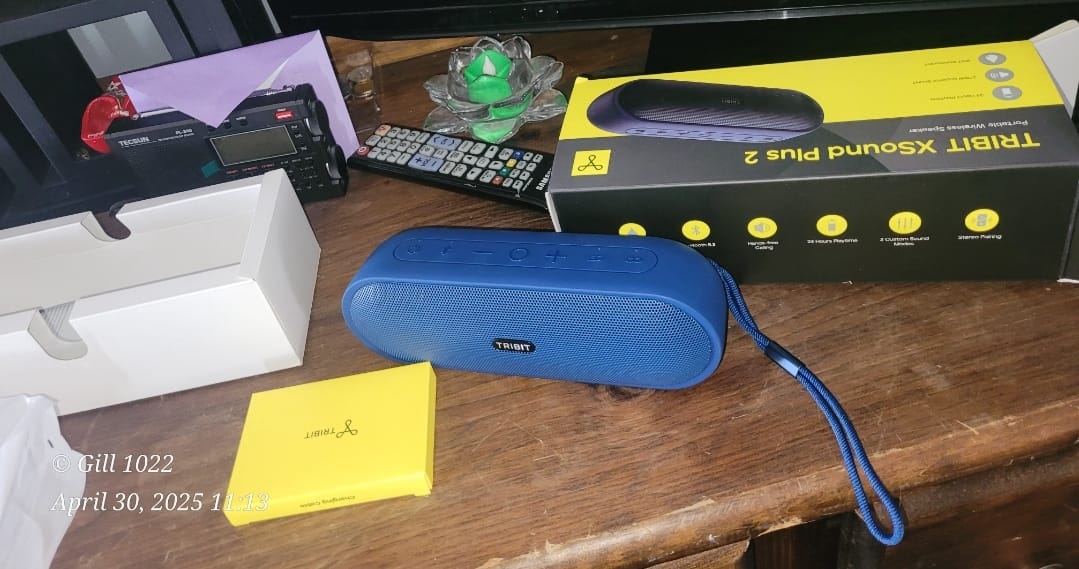Customer photo review of TRIBIT XSound Plus 2 Portable Bluetooth Speaker