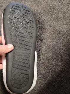 Customer photo review of PLUSH SHERPA SLIPPERS - 50% OFF