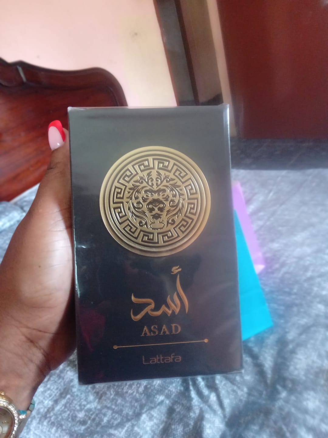 Customer photo review of Asad Lattafa 100ml edp