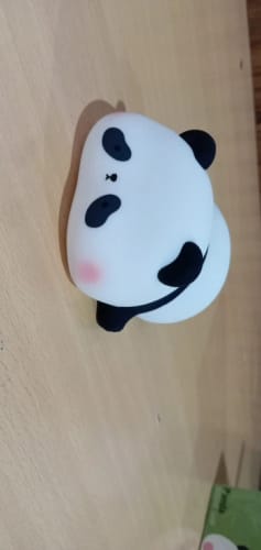 Customer photo review of Panda LED USB Rechargeable Silicone Night Lights