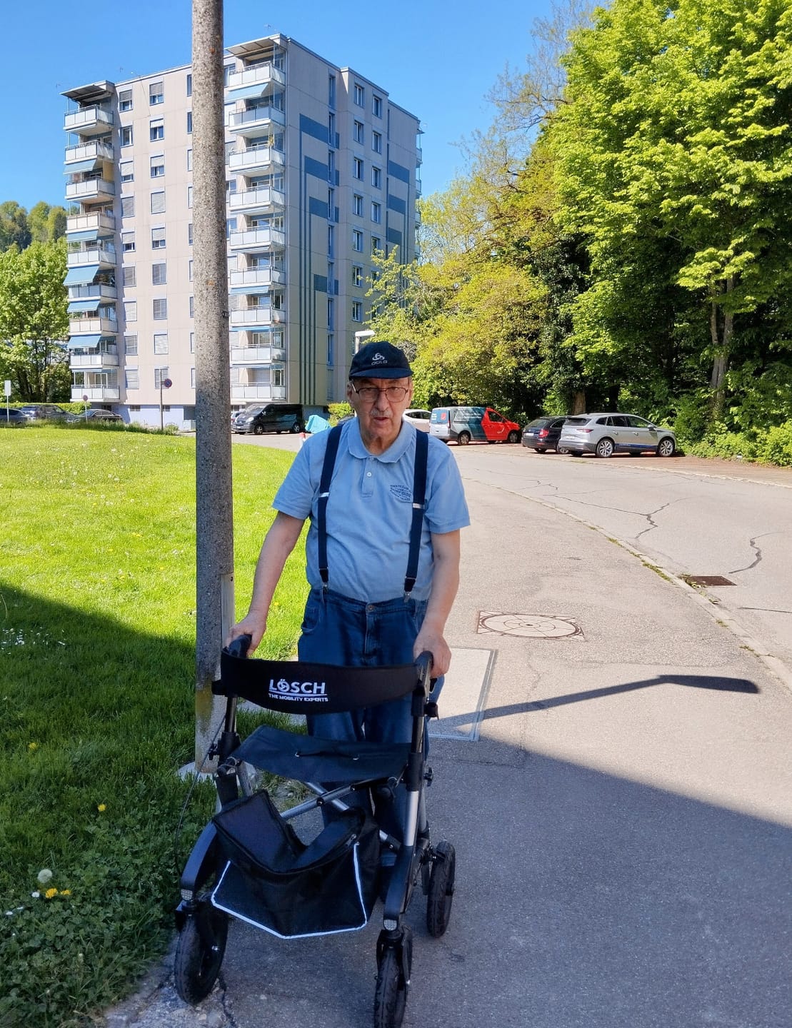Customer photo review of Outdoor-Rollator Tabas (EXTRA LEICHT - 8,65 kg)