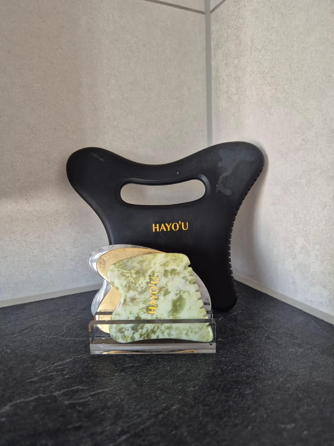 Customer photo review of Jade Beauty Gua Sha