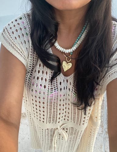 Customer photo review of Nora Necklace