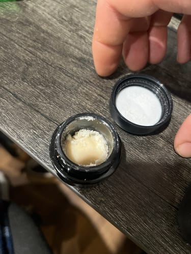 Customer photo review of Lemon Cherry Gelato THCA Crumble