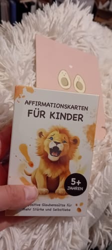 Customer photo review of Affirmationskarten (GRATIS)