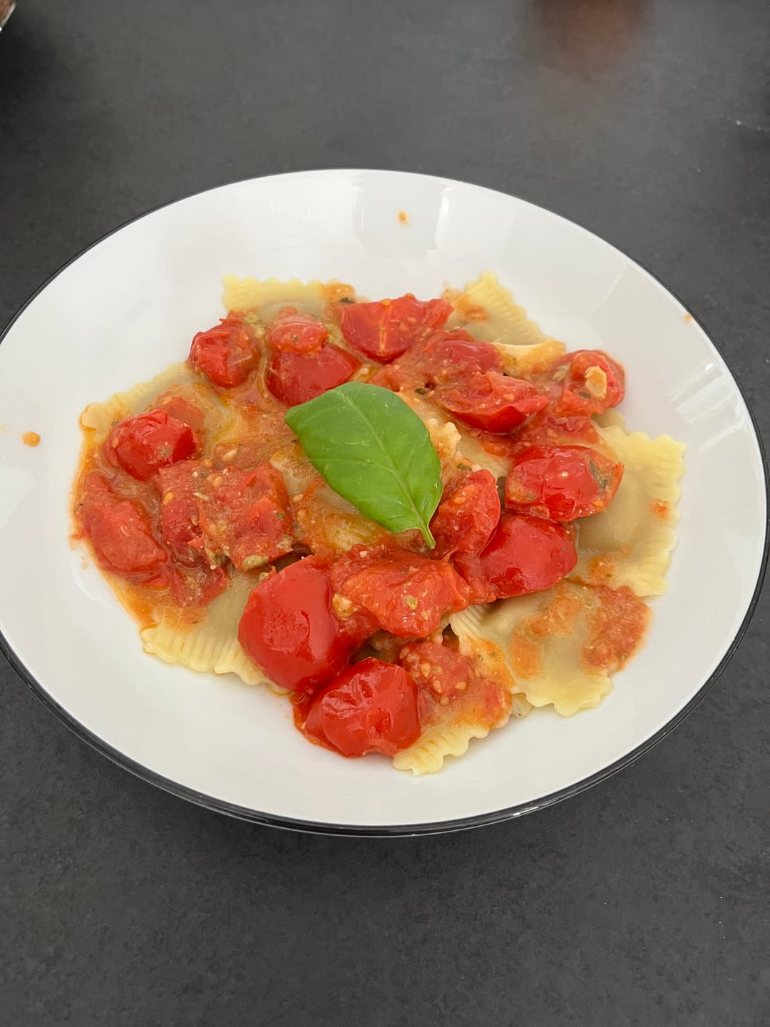 Customer photo review of Ravioli Fermaggio® Radicchio e noci 250g Bio