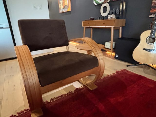 Customer photo review of French Modernist Armchair | Soft White