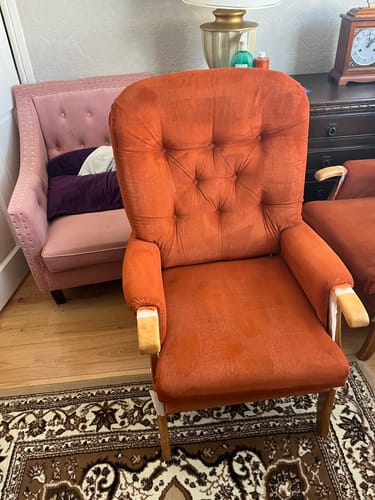 Customer photo review of Fabric Paint -- Orange