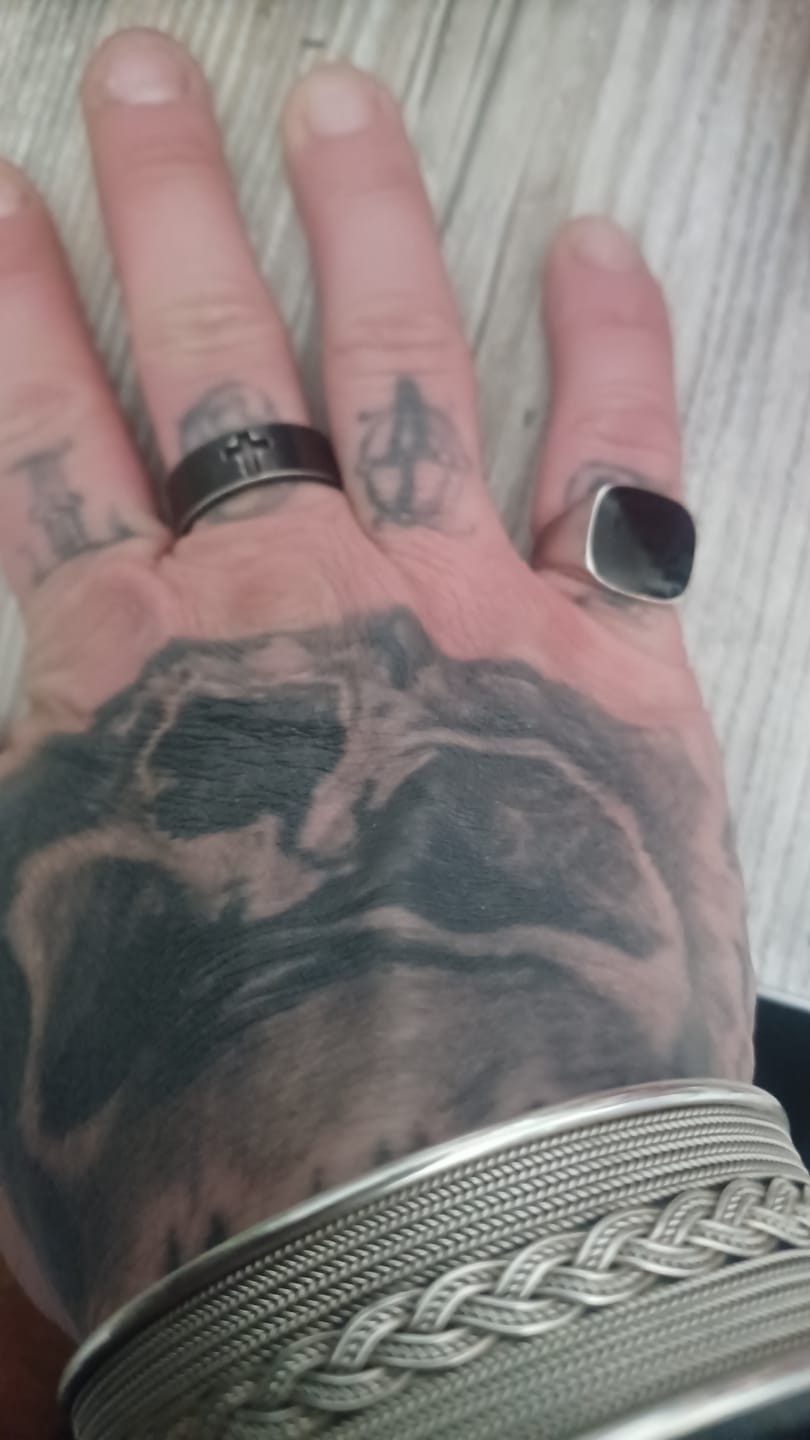 Customer photo review of ON THE ROAD. - 925 STERLING SILVER
