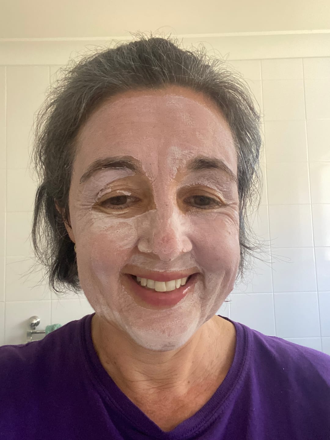 Customer photo review of Australian Pink Clay Mask