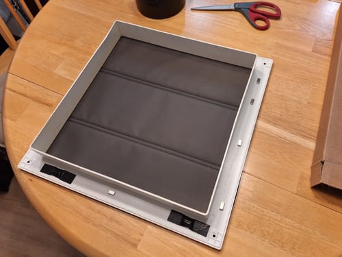 Customer photo review of Roof Vent Fan Insulated Cover