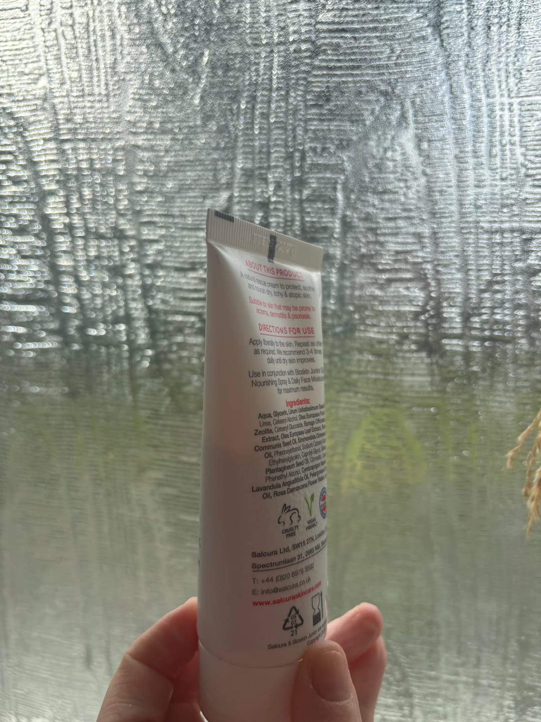 Customer photo review of Bioskin Junior Outbreak Rescue Cream