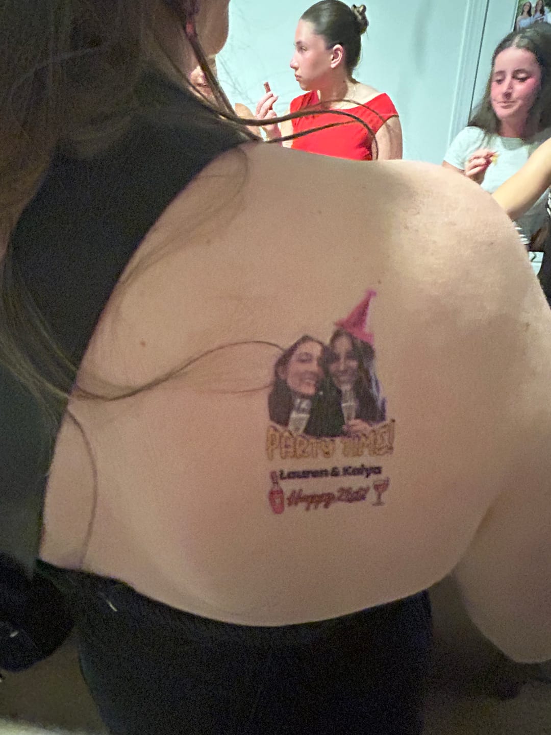 Customer photo review of Pink Party Hat