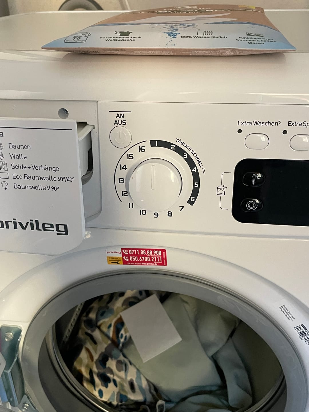 Customer photo review of Waschmittelblätter + 50 Extra GRATIS Wäschen