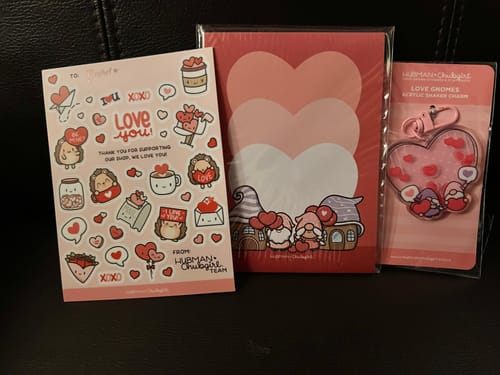 Customer photo review of Freebie: Lots of Love Set!