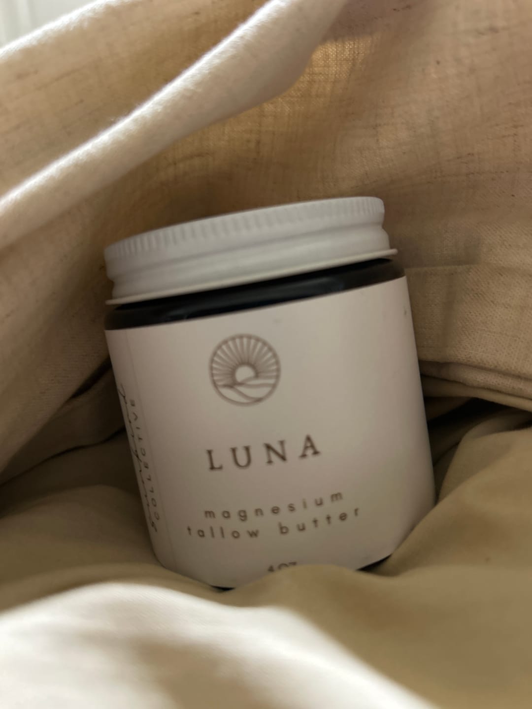 Customer photo review of luna / tallow magnesium butter