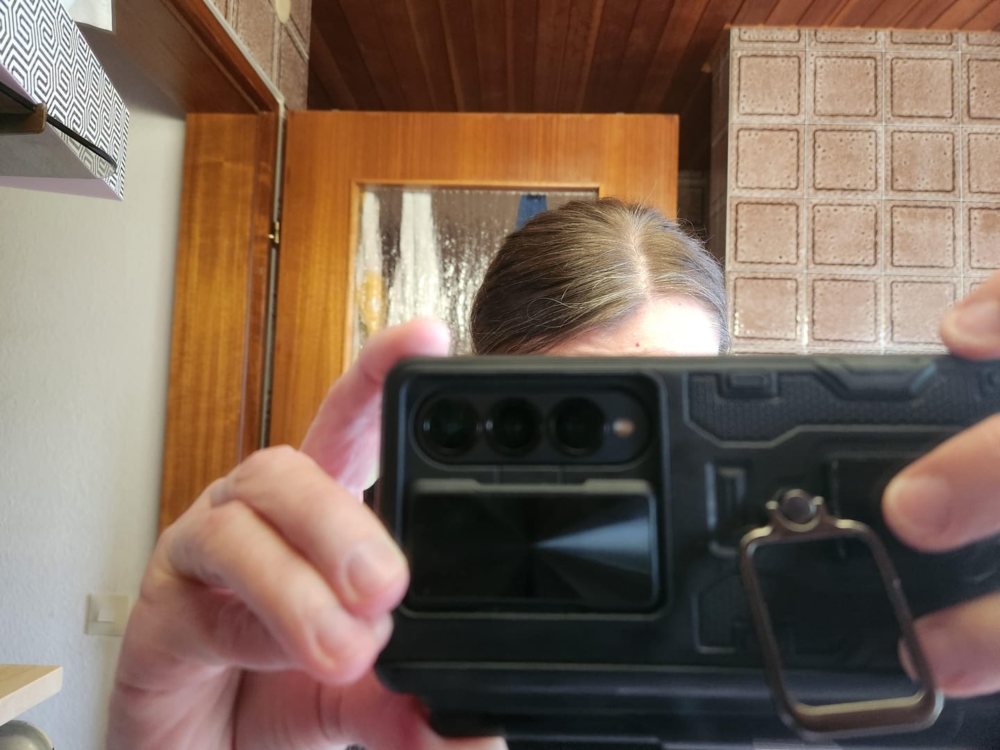 Customer photo review of IMPERIO® Ansatzpuder