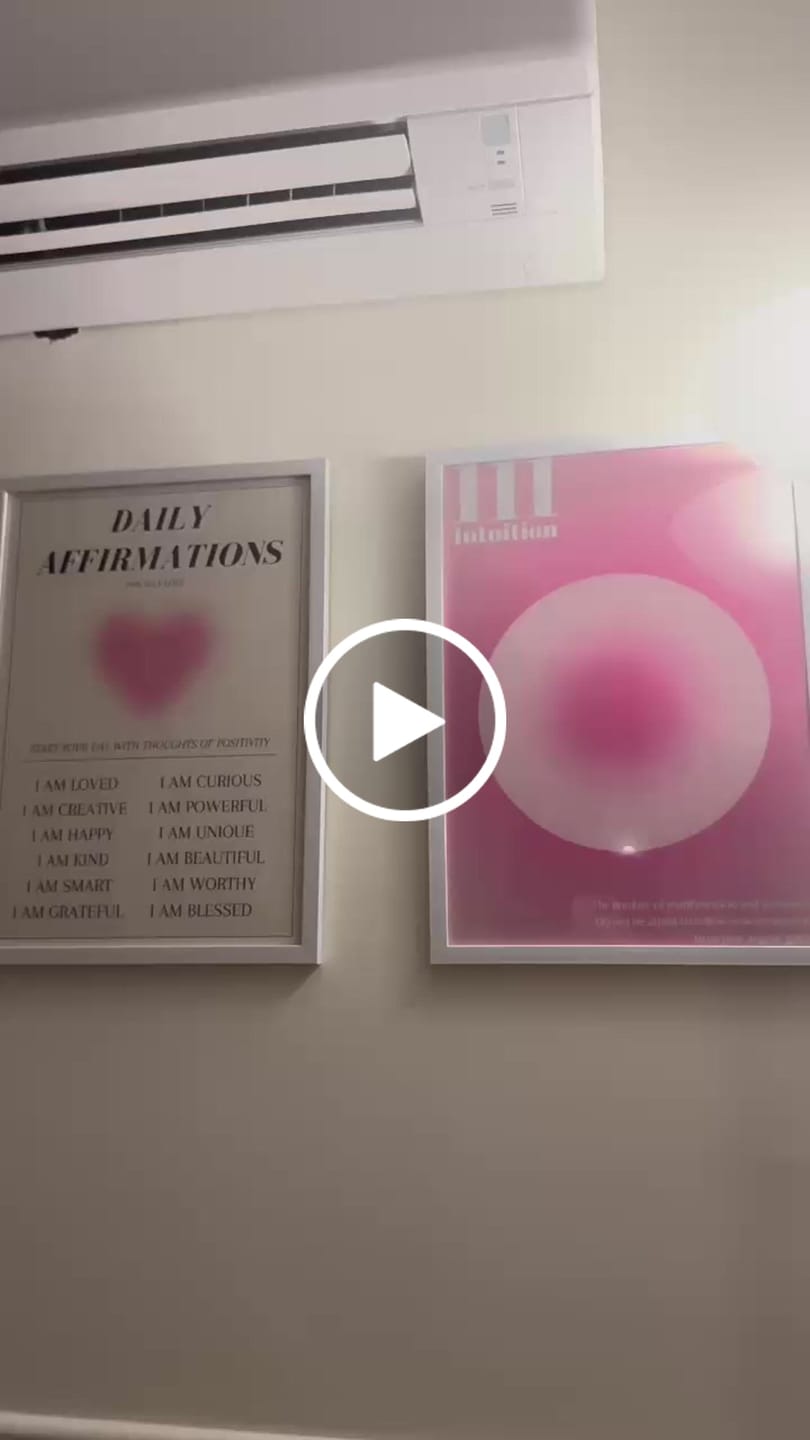 Customer video review of Filling my Cup Poster