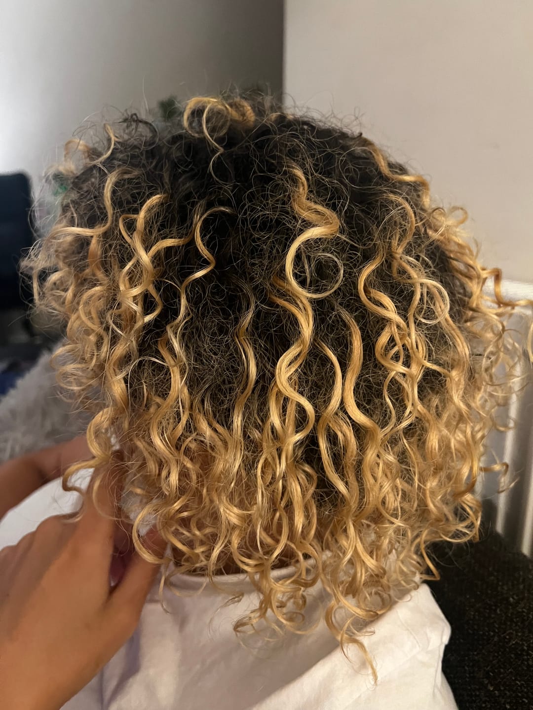 Customer photo review of 100% Natural Hair Growth / Thickening Oil