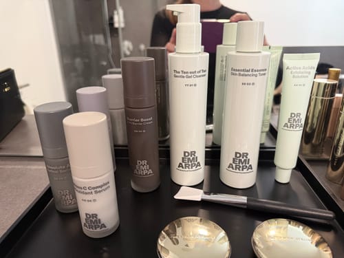 Customer photo review of Pigmentation Prevention Set