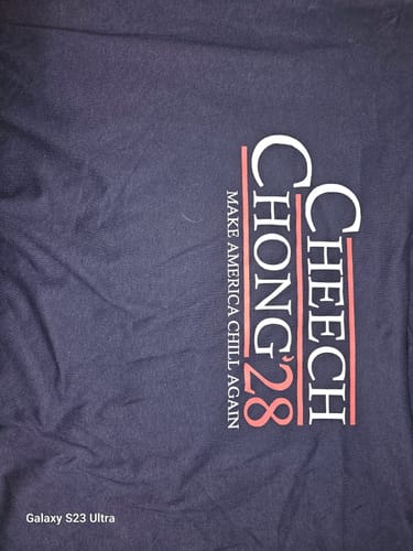 Customer photo review of Cheech & Chong 28 Cotton Tee