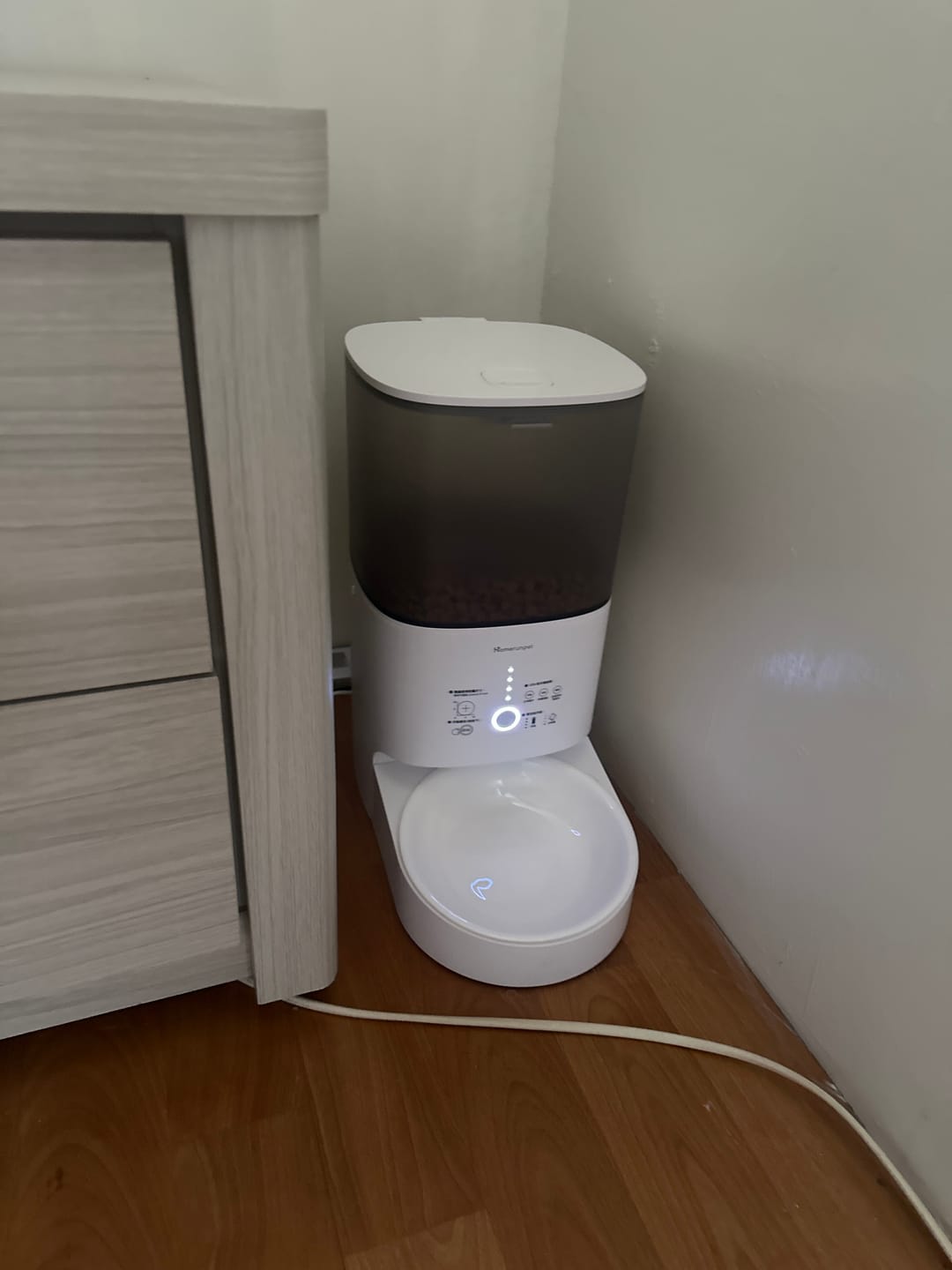 Customer photo review of 霍曼寵物餵食器