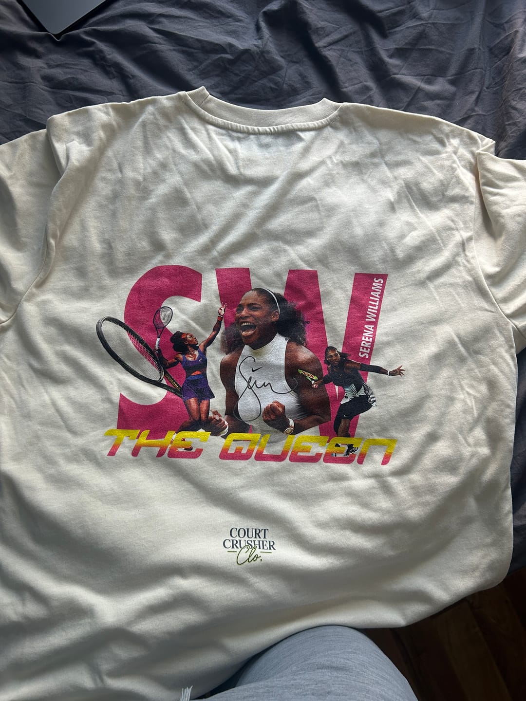 Customer photo review of Serena Williams - Oversized Shirt