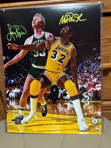 Customer photo review of Larry Bird Autograph Signing