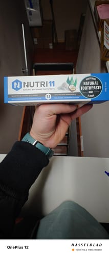 Customer photo review of Natural Toothpaste (Fluoride Free)