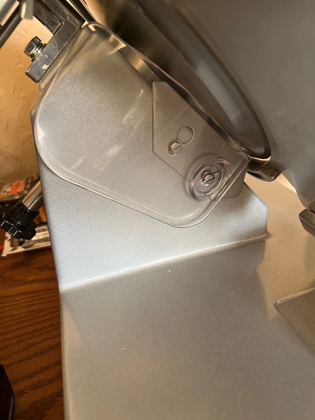 Customer photo review of Extra Slice Deflector for BESWOOD 9"