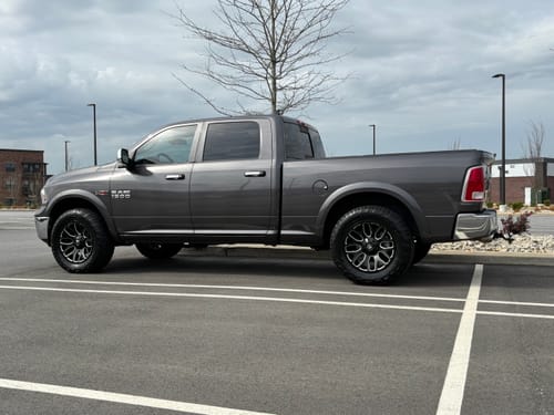 Customer photo review of 2013-2018 Dodge Ram Rebel Air Suspension Conversion/Delete Kit With Light Fix Module (DR34FM)