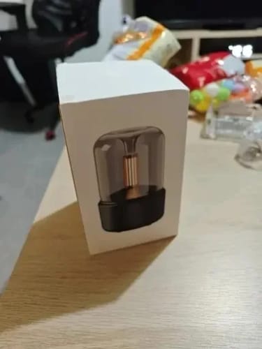 Customer photo review of Portable Candlelight Atmosphere Light Humidifier
