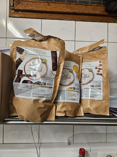 Customer photo review of Io.Genix - Farine d'Avoine Aromatisée