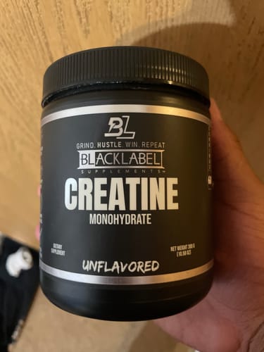 Customer photo review of CREATINE MONOHYDRATE