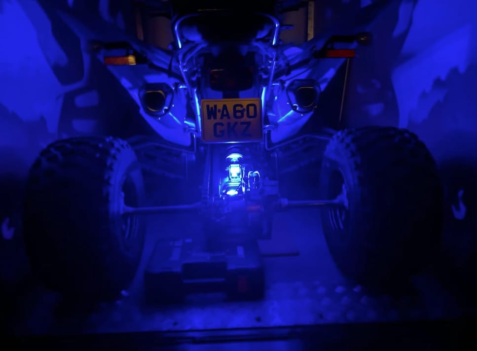 Customer photo review of Easy Install Auto LED Light Kit