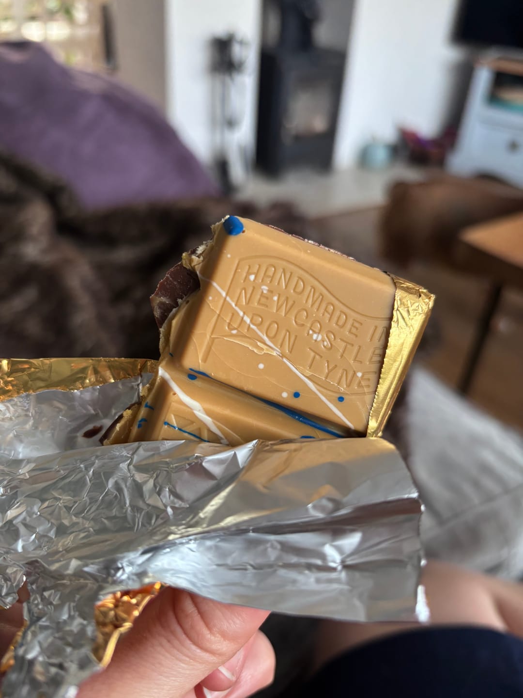 Customer photo review of Baklava Inspired What D' Yee Want Wednesday Chocolate Bar 145g