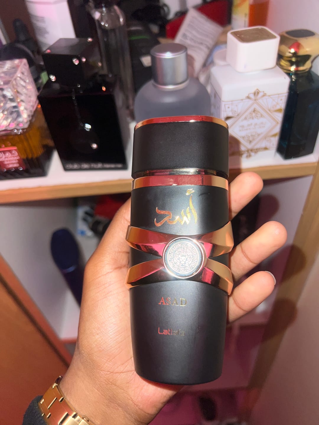Customer photo review of Asad Lattafa 100ml edp