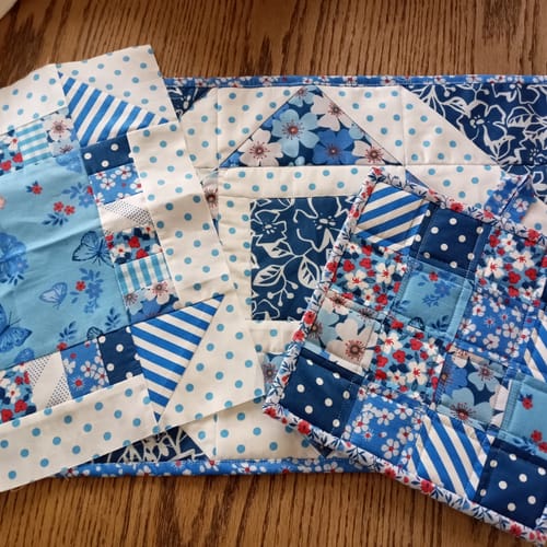 Customer photo review of Mrs Quilty Subscription Box