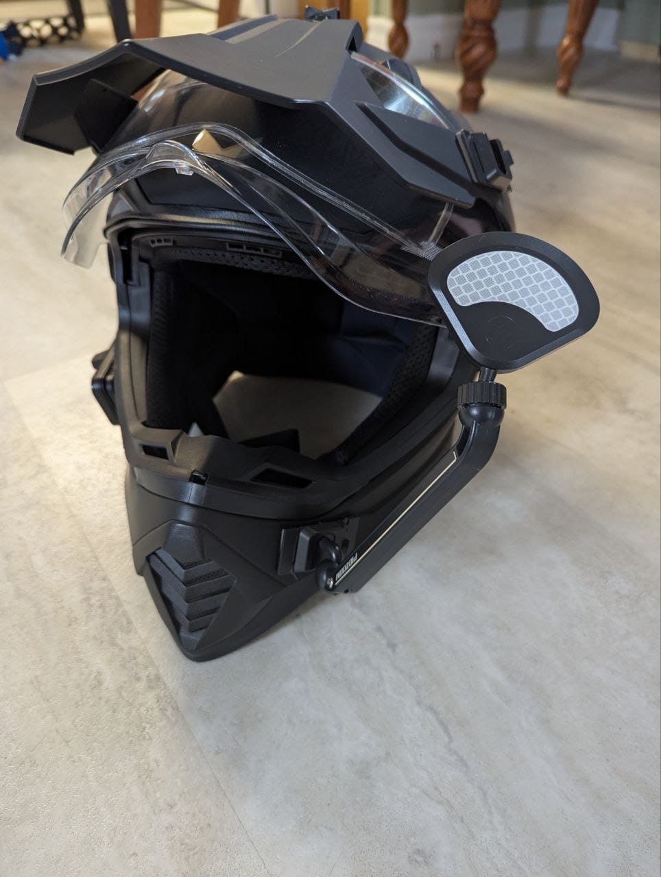 Customer photo review of Helmet Mirror