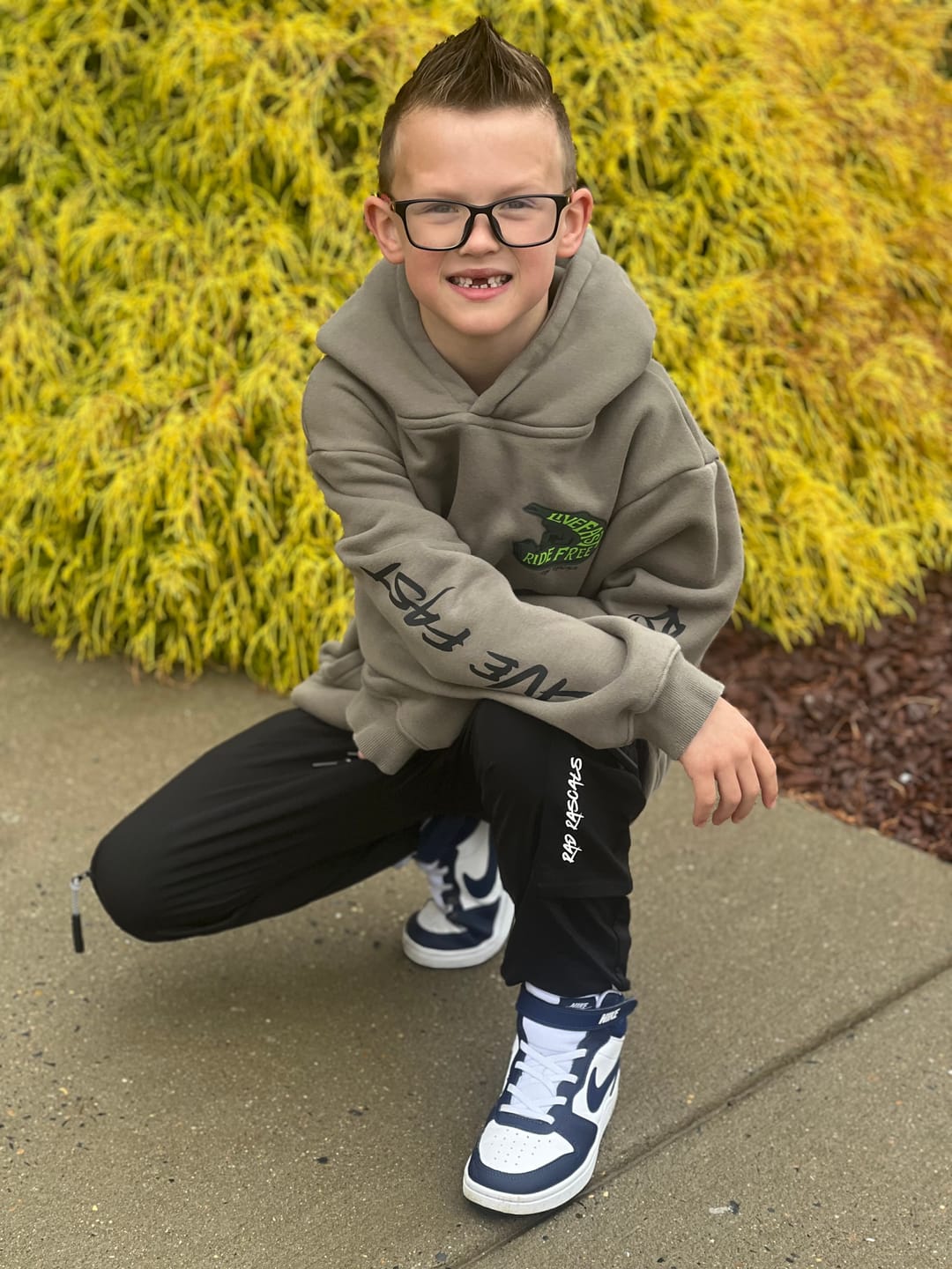 Customer photo review of Live Fast Ride Free - Hoodie