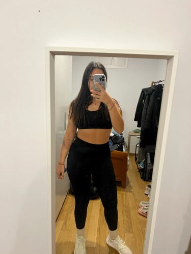 Customer photo review of Legging Anti Cellulite Noir